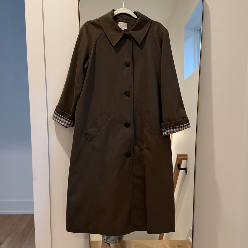 Clyde Coat Dark Green - Size 6